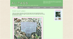 Desktop Screenshot of alitags.com